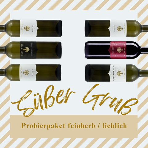 Süßer Gruß Probierpaket feinherb | lieblich