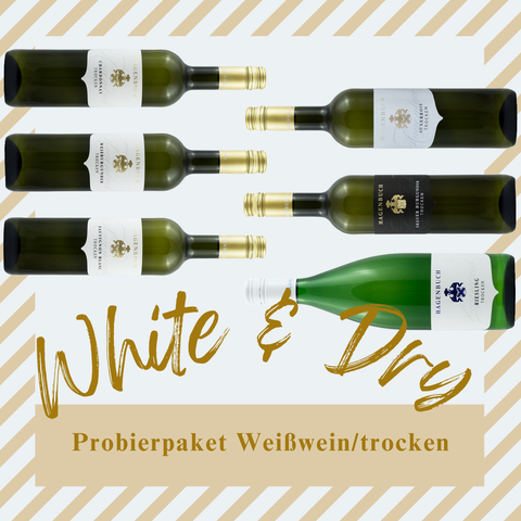 White & Dry Probierpaket Weißwein | trocken